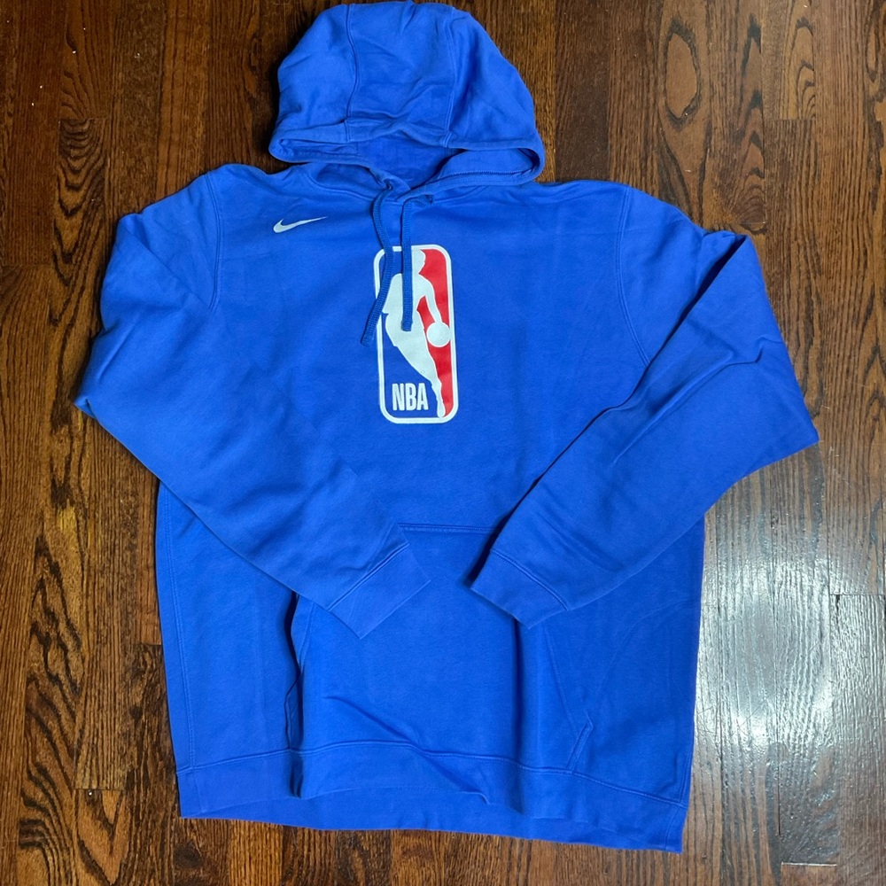 Nike Blue NBA Logo Hoodie